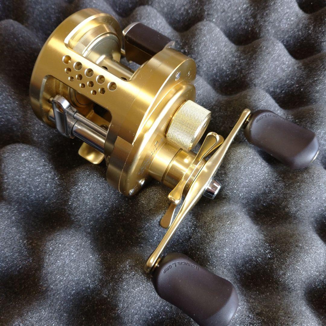 初代 カルカッタコンクエスト201 左巻き 極美品 カルコン201 シマノ