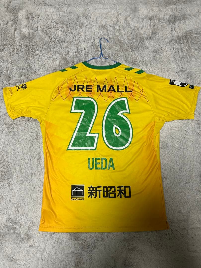 最終値下げ　美品　ジェフ市原千葉 2025 1st ユニフォーム 植田悠太 XO