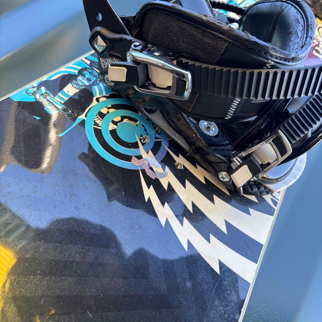 Ride Target スノーボード 約150cm ビンディング付き　LX