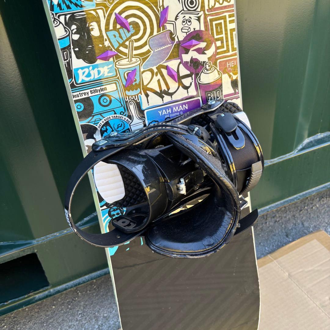 Ride Target スノーボード 約150cm ビンディング付き　LX