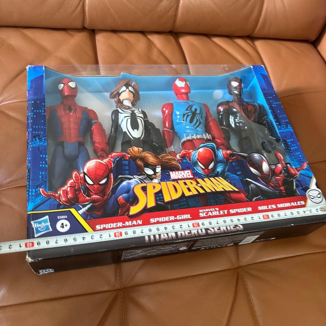 Hasbro Marvel スパイダーマン フィギュアセット　4体