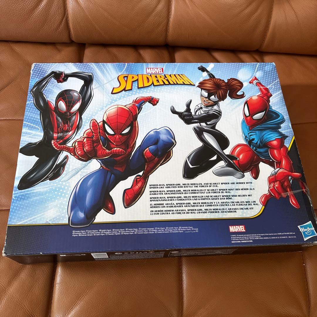 Hasbro Marvel スパイダーマン フィギュアセット　4体