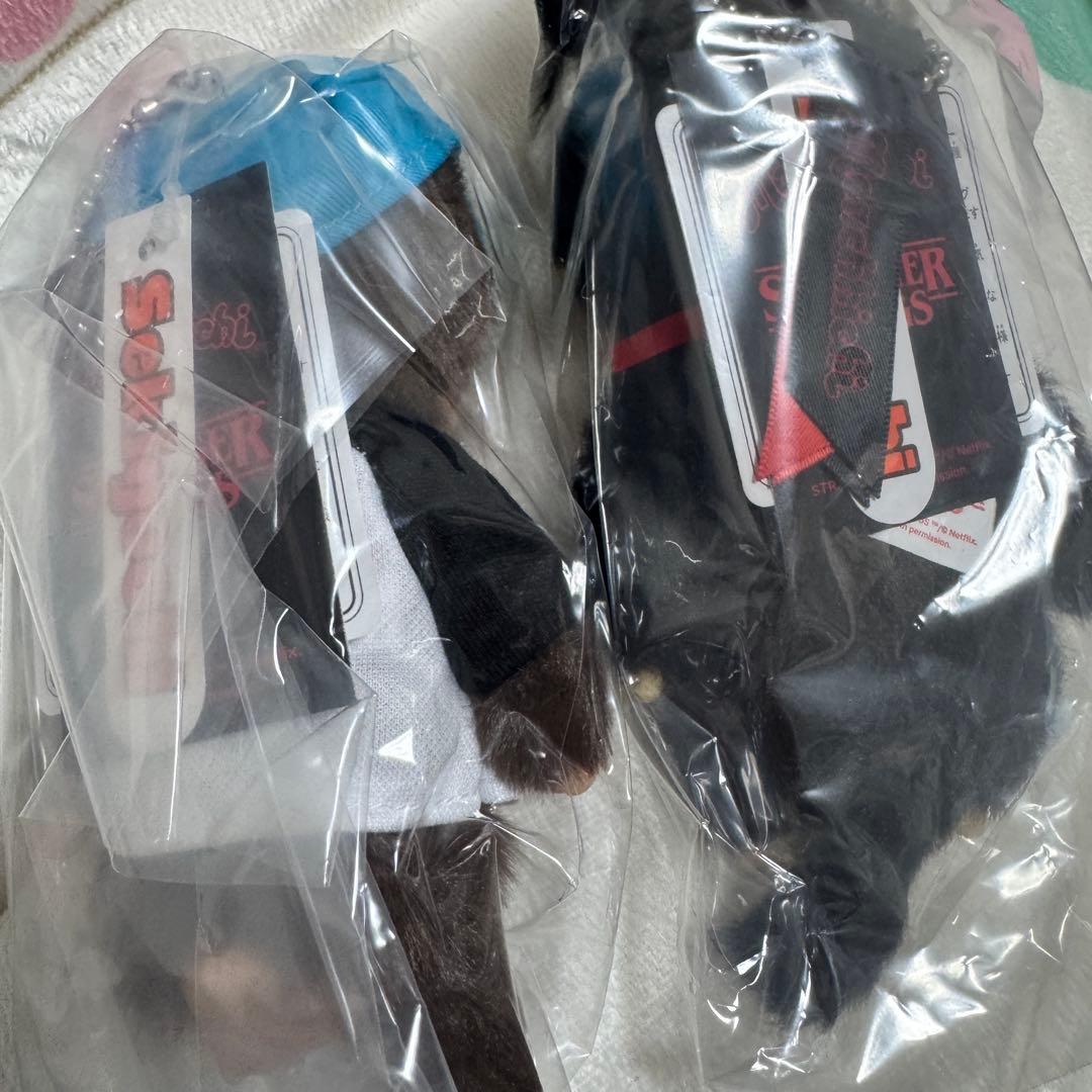 〈新品未使用〉モンチッチ キーチェーン ストレンジャーシングス コラボ　セット