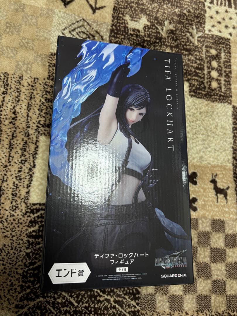 FF7発売記念くじ　ラストワン賞　エンド賞　フィギュア　ティファ