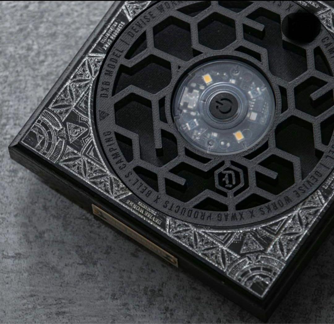 ライト・ランタン DEVISE WORKS ON THE X-TAGE BLACK