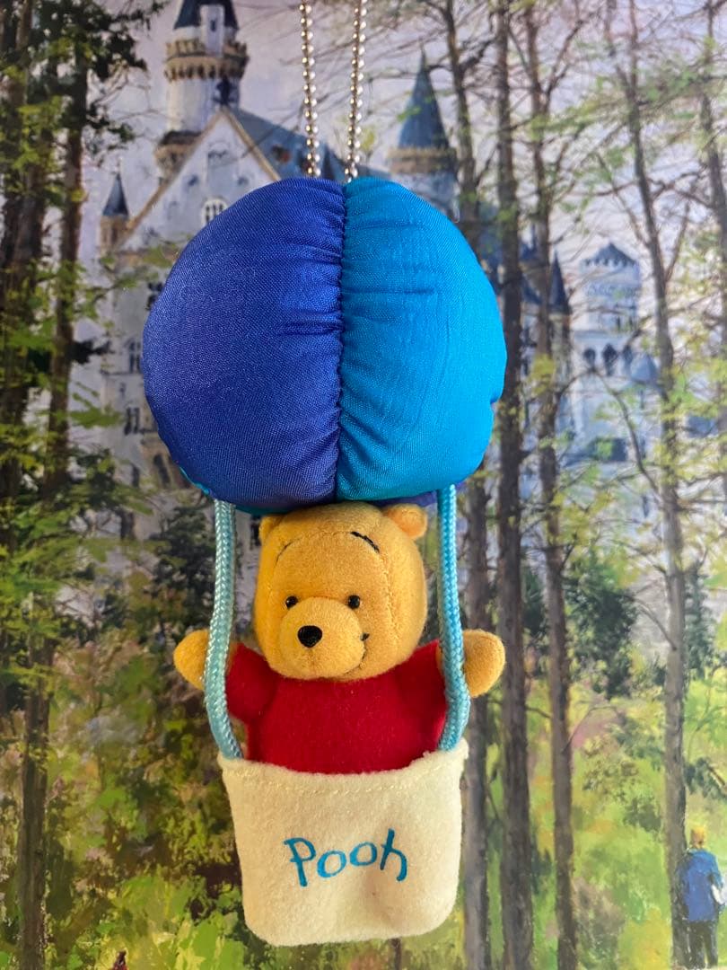 d*9様 超超希少　レア　レトロ　ぷーさん　ぬいぐるみキーチェーン