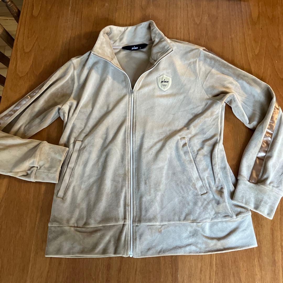 prince ベロアジャケット&ベロアスカート　ベージュ　Mサイズ