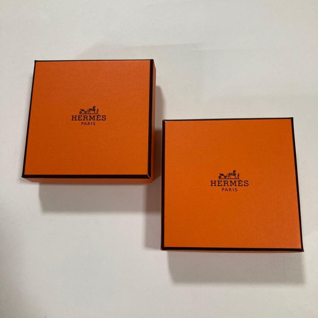 美品　エルメス　ブレスレットケース　2個セット　保存袋　空箱　アクセサリー入れ