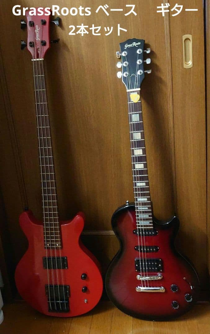 ス*ト様 GrassRoots エレキベース　ギター　 レッド