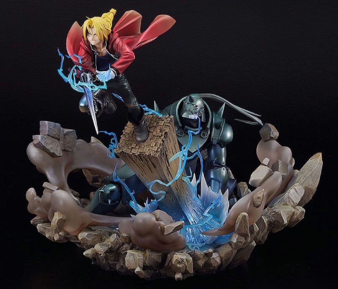 【新品】鋼の錬金術師 エドワード　アルフォンス　エルリック フィギュアスタチュー