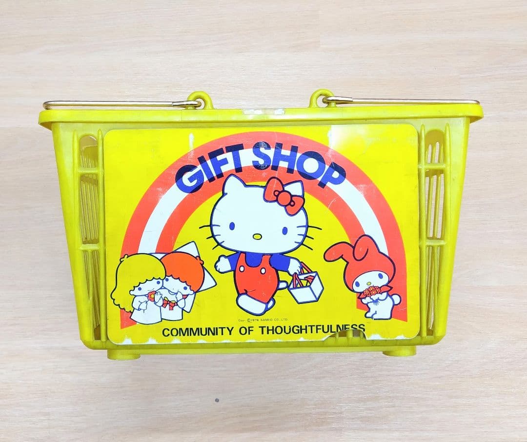 激レア！1976年製 サンリオショップバスケット
