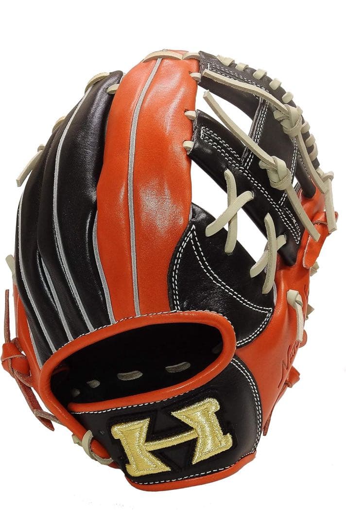 【黒縁メガネ】ハイゴールド 限定 野球 軟式グローブ OKG-736SP