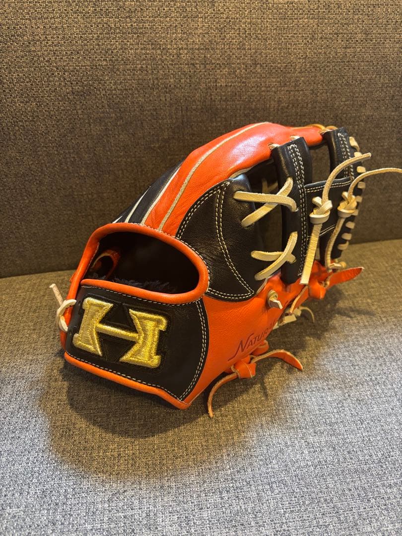 【黒縁メガネ】ハイゴールド 限定 野球 軟式グローブ OKG-736SP