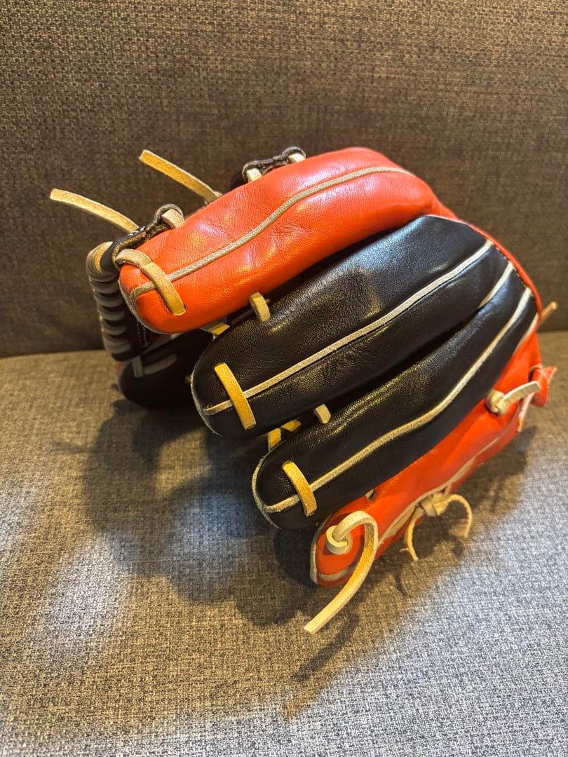 【黒縁メガネ】ハイゴールド 限定 野球 軟式グローブ OKG-736SP
