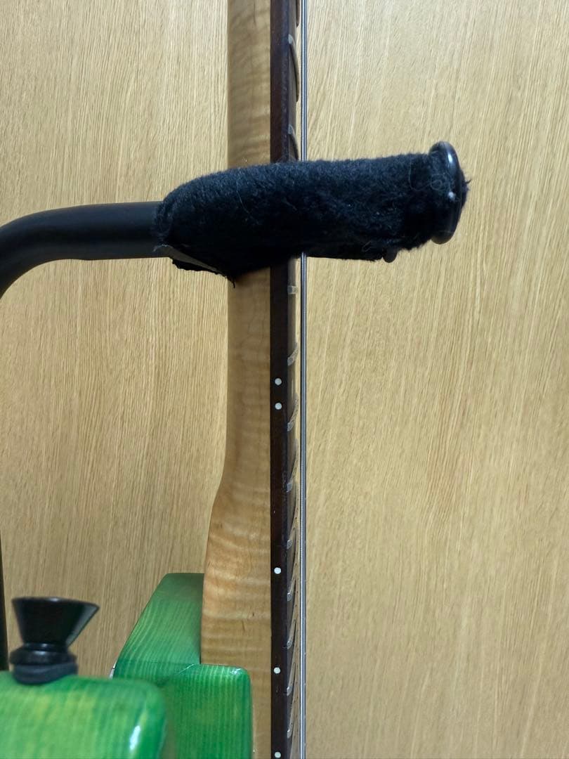 【メンテ済】MODエレキギター ブラスブロックストラトタイプ虎杢Ibanez