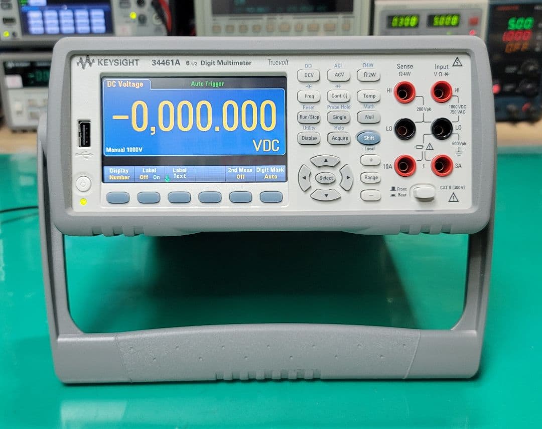 動作良好! KEYSIGHT 34461A 6.5桁 デジタルマルチメーター