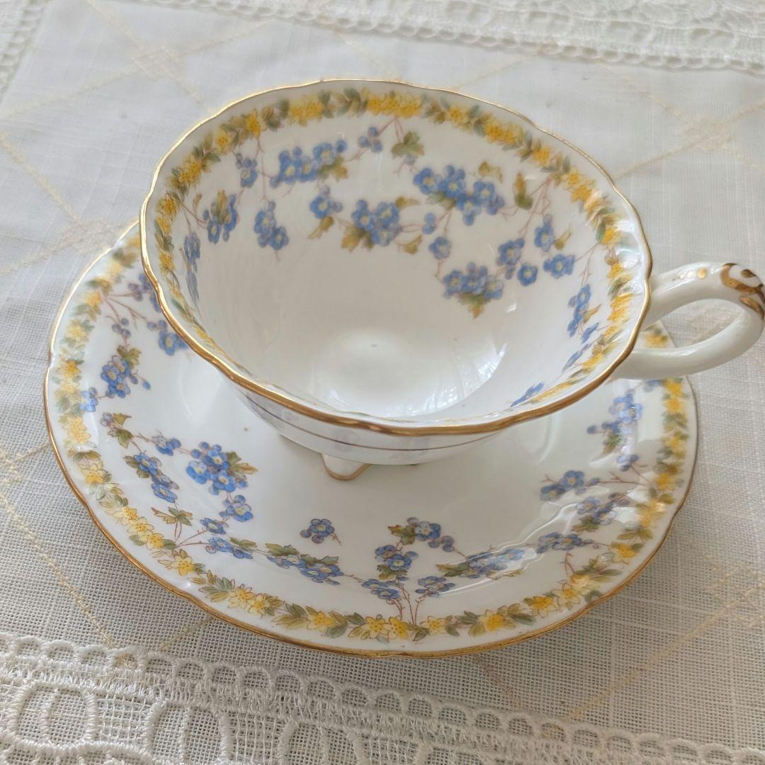 アンティーク ロイヤル・コールドン 素晴らしい カップ＆ソーサー