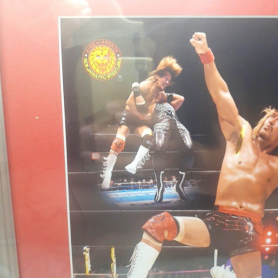 内藤哲也 IWGP&インターコンチネンタル2冠 フォトフレーム　サイン入り