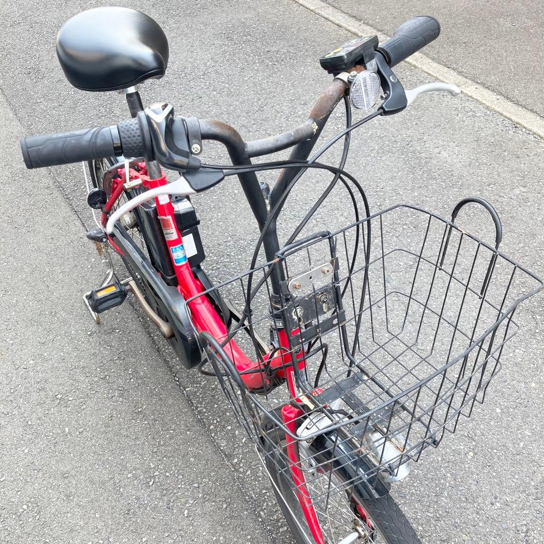 【東京 神奈川限定】YAMAHA 電動アシスト自転車 PAS-CITY C 赤