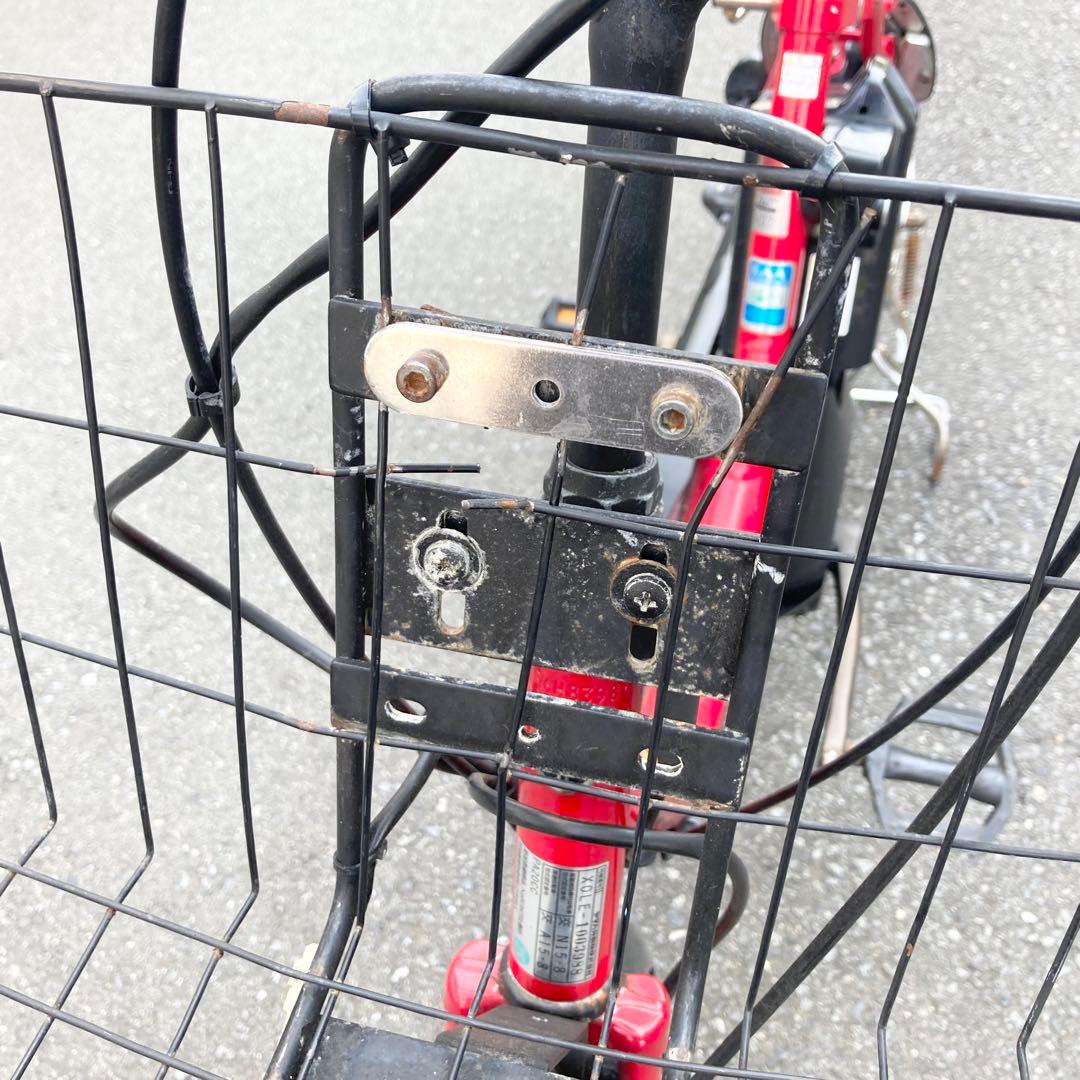 【東京 神奈川限定】YAMAHA 電動アシスト自転車 PAS-CITY C 赤