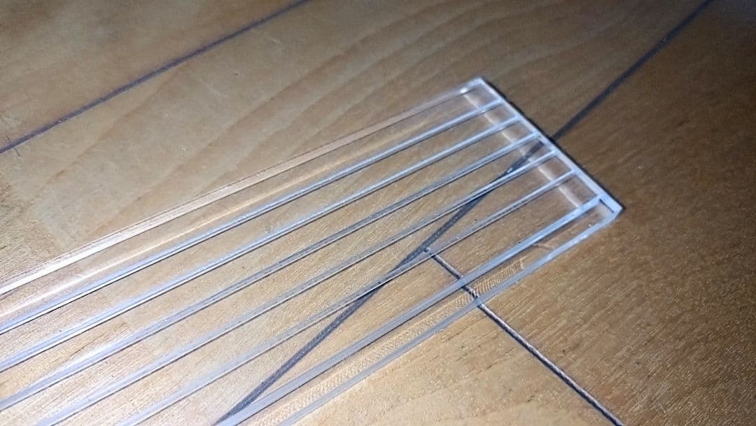 【鉄道模型】Nゲージ/HOゲージ用　アクリルケース 120cm