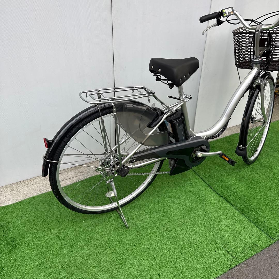 YAMAHAヤマハ電動アシスト自転車26インチ 12.3Ah シルバー