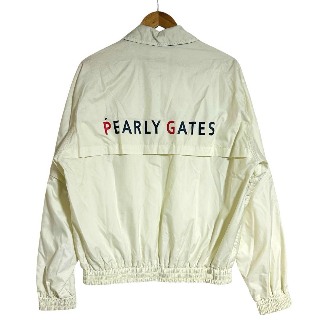 PEARLY GATES パーリーゲイツ ブルゾン M アイボリー 2way 袖
