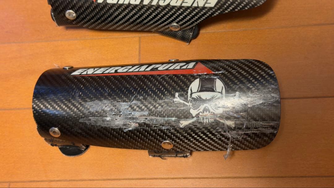 ENERGIAPURA スキー用シンガード カーボンファイバー アームガード