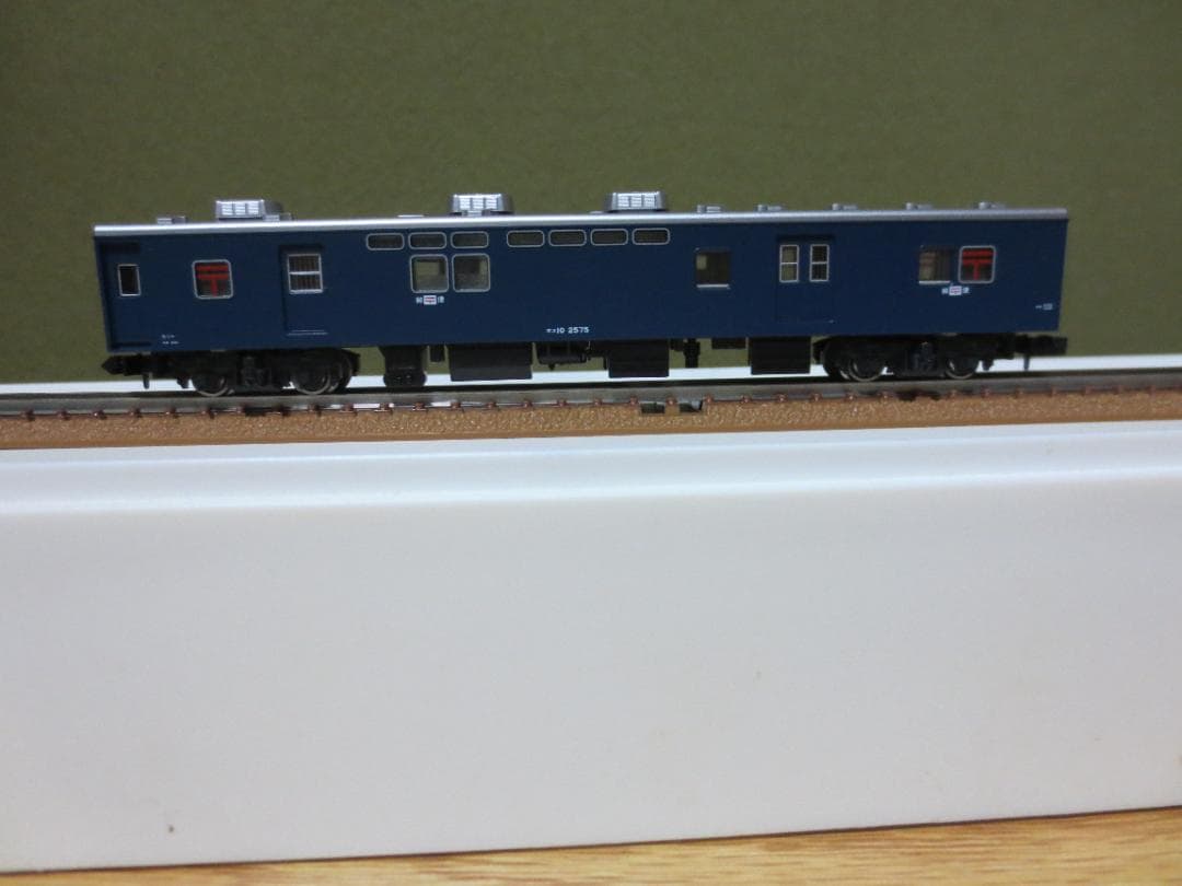 NゲージC62型蒸気機関車（２号機）と客車オユ10