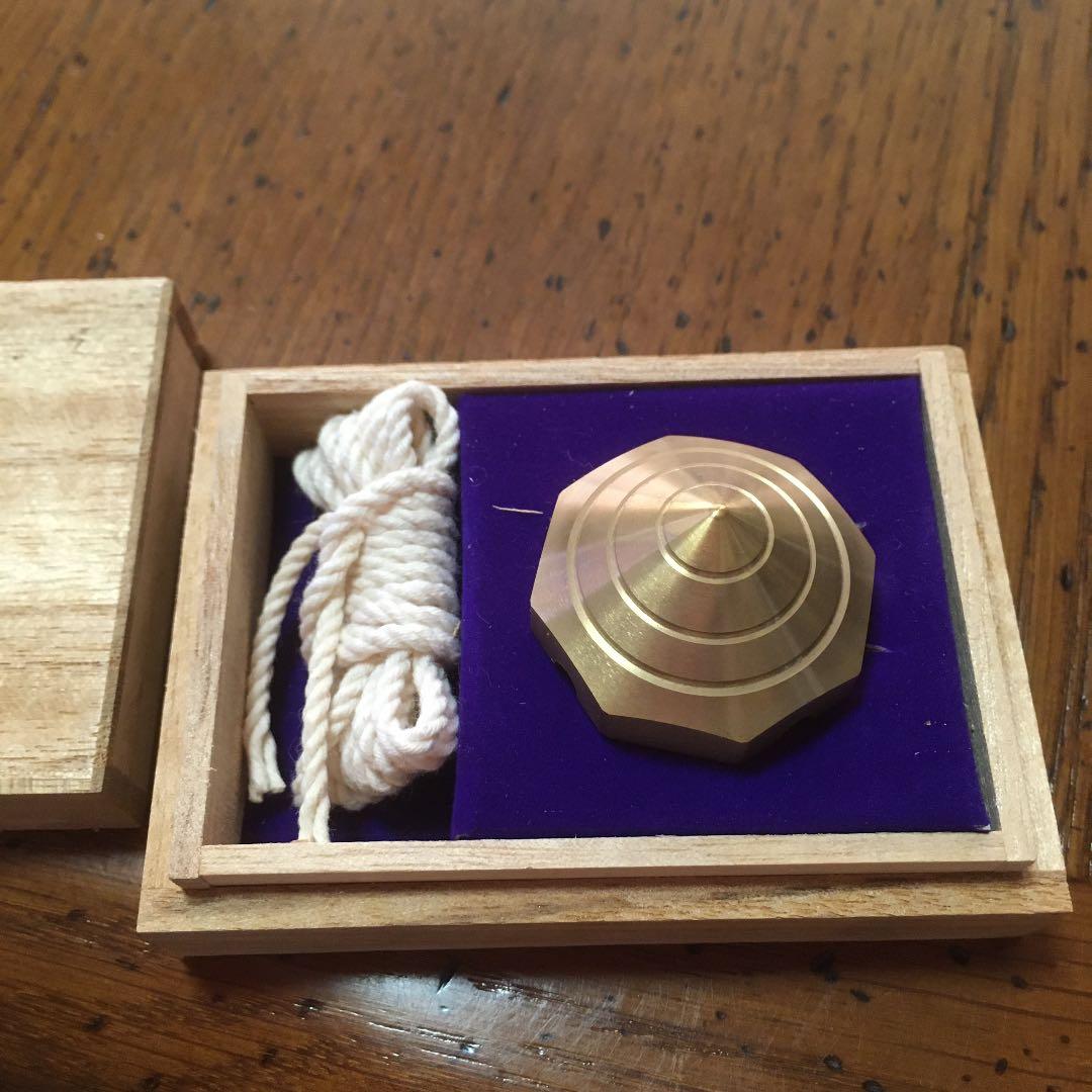 「金運」コマ　工芸品　特注品で非売品