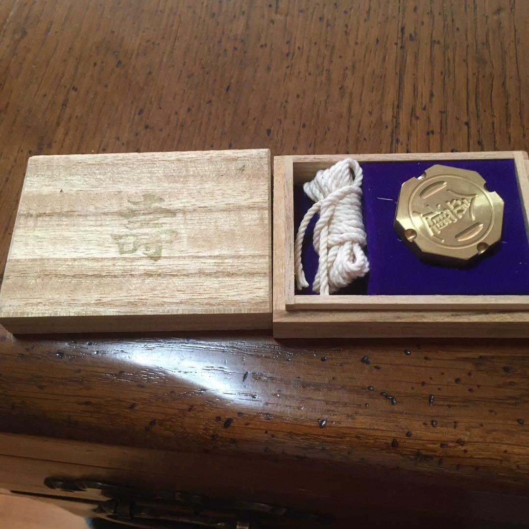 「金運」コマ　工芸品　特注品で非売品