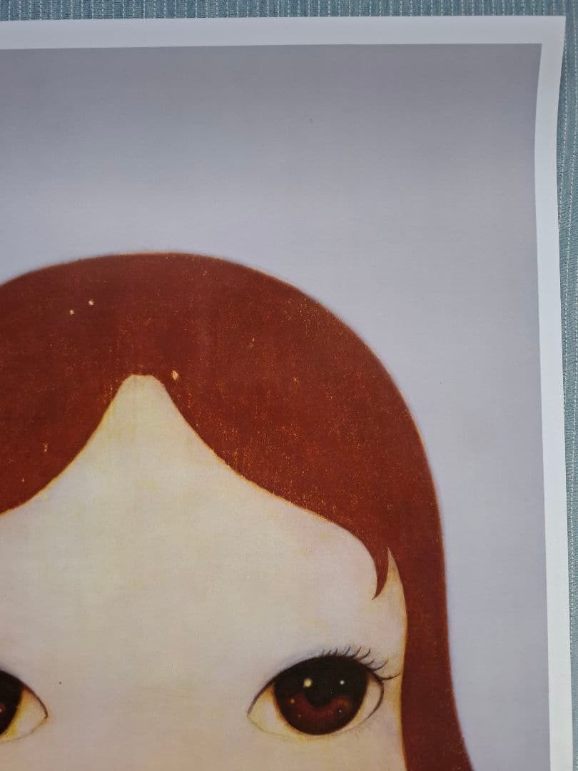 奈良美智2枚組ポスター　『Eyes Open & Eyes Closed』