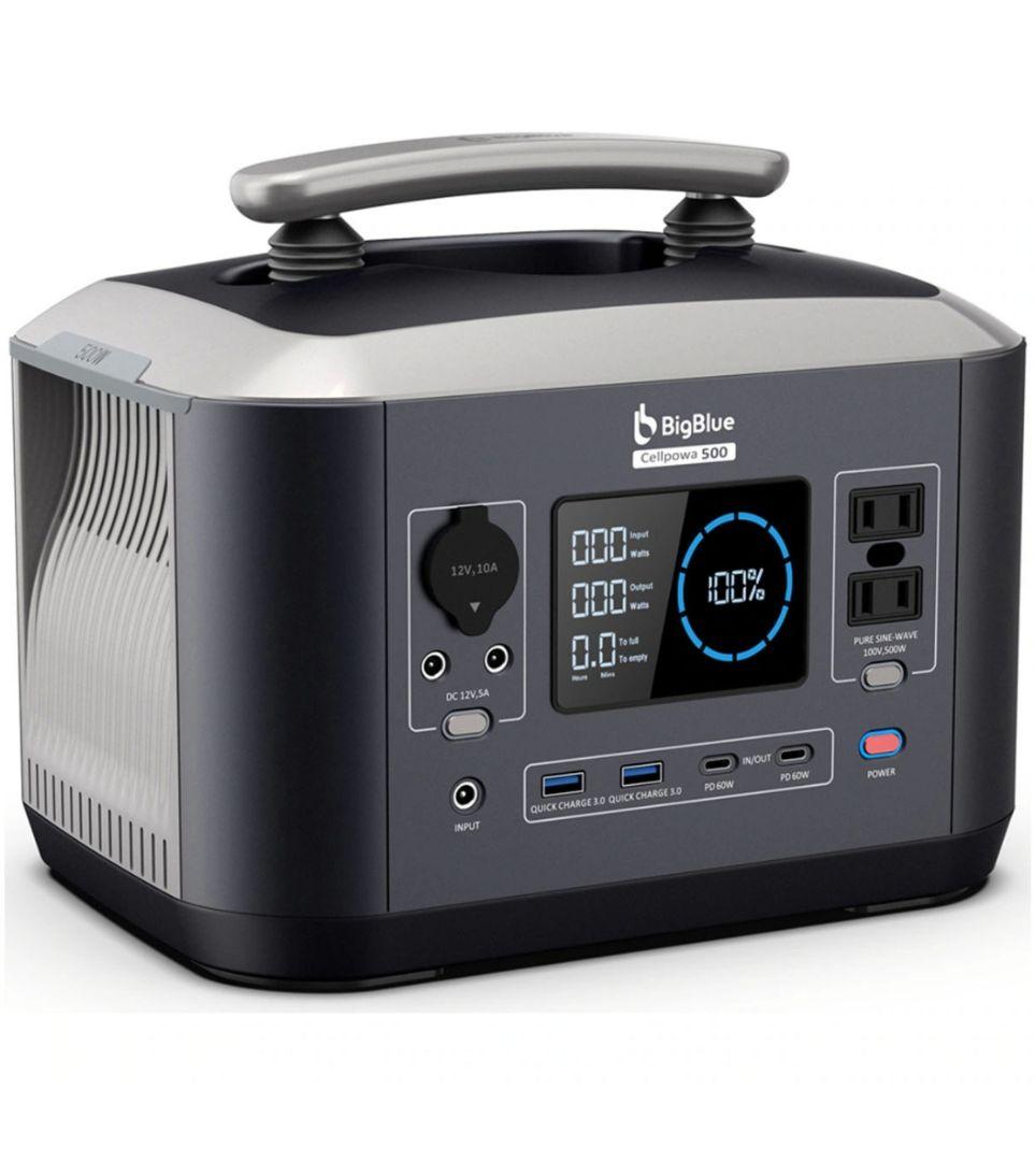 Cellpowa500ポータブル電源 リン酸鉄リチウムイオン168,000mAh