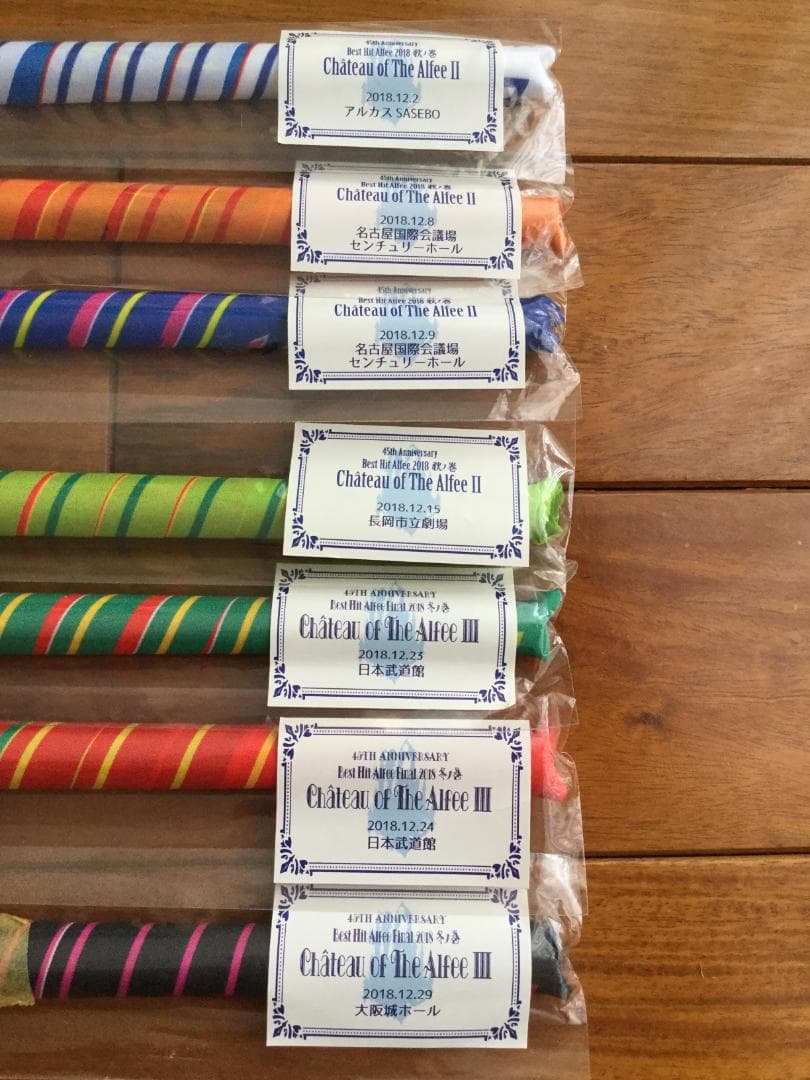 THE ALFEE 45周年グッズ（23本セット）