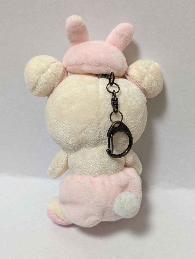 平成レトロ　コリラックマ 　ぬいぐるみマスコットキーホルダー 　うさぎ