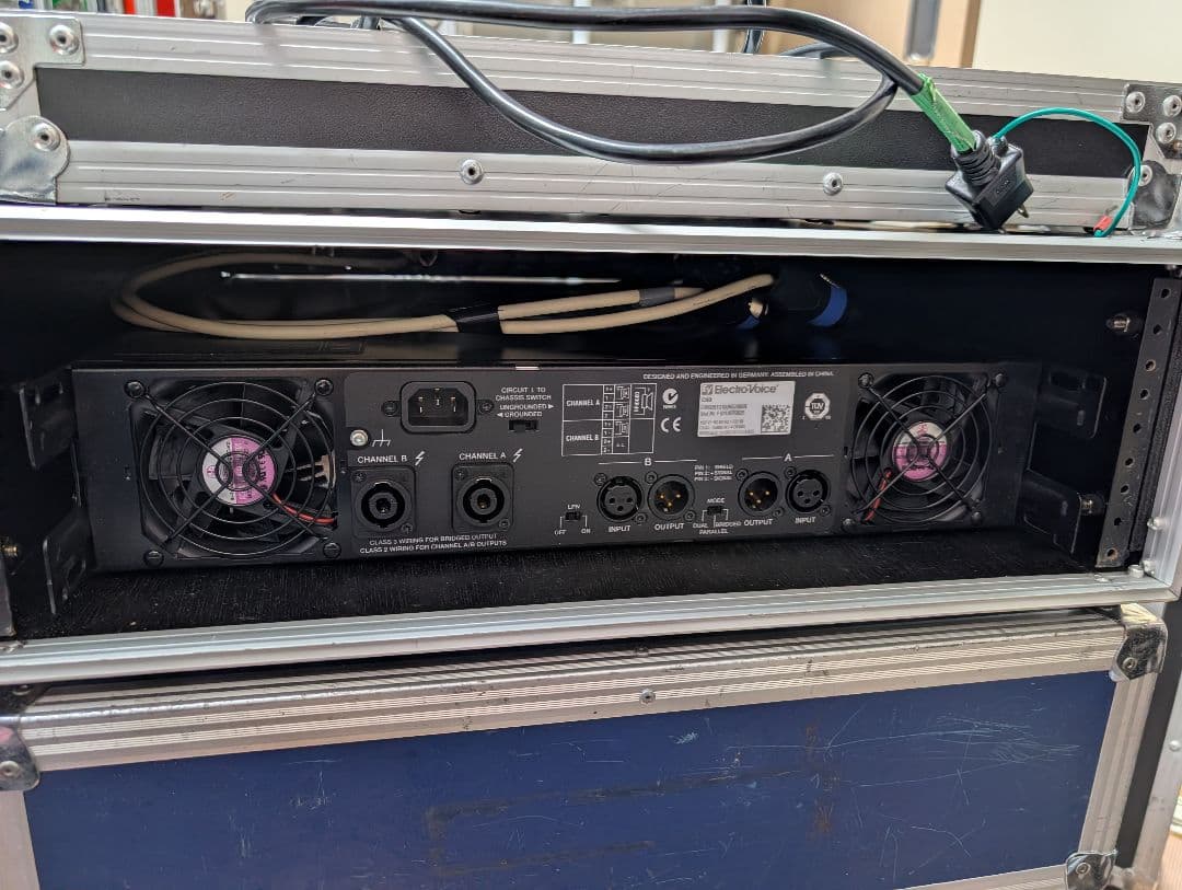 ElectroVoice Q99 エレクトロボイス パワーアンプ その１