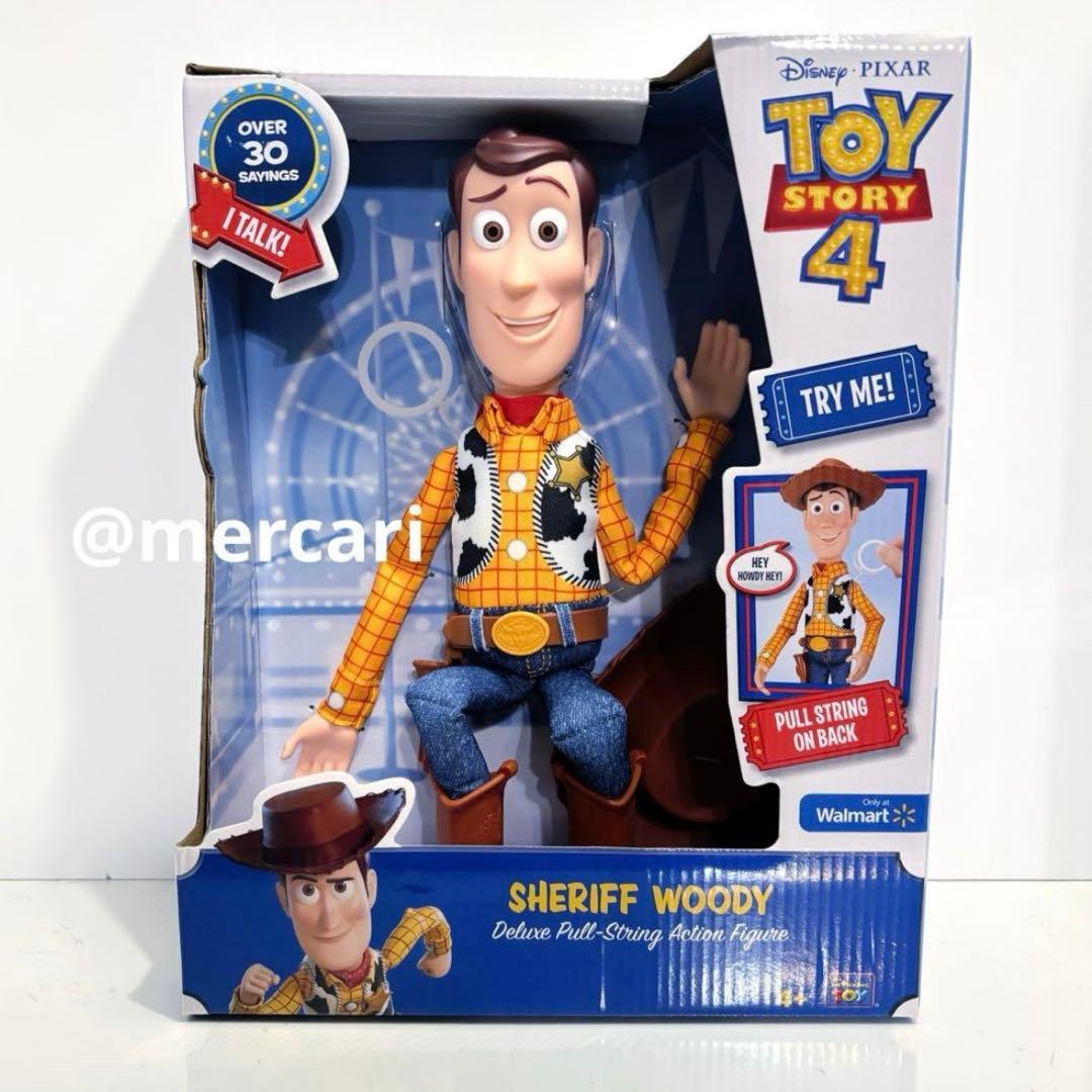 トイストーリー 4 ウッディ トーキングリアルサイズ ドール 新品 日本未発売