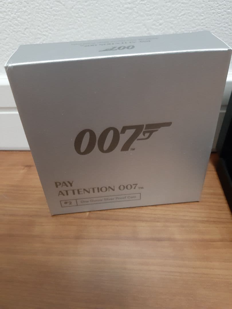 イギリス ジェームズボンド007 2020年 ２ポンド １オンス 銀貨 第2貨