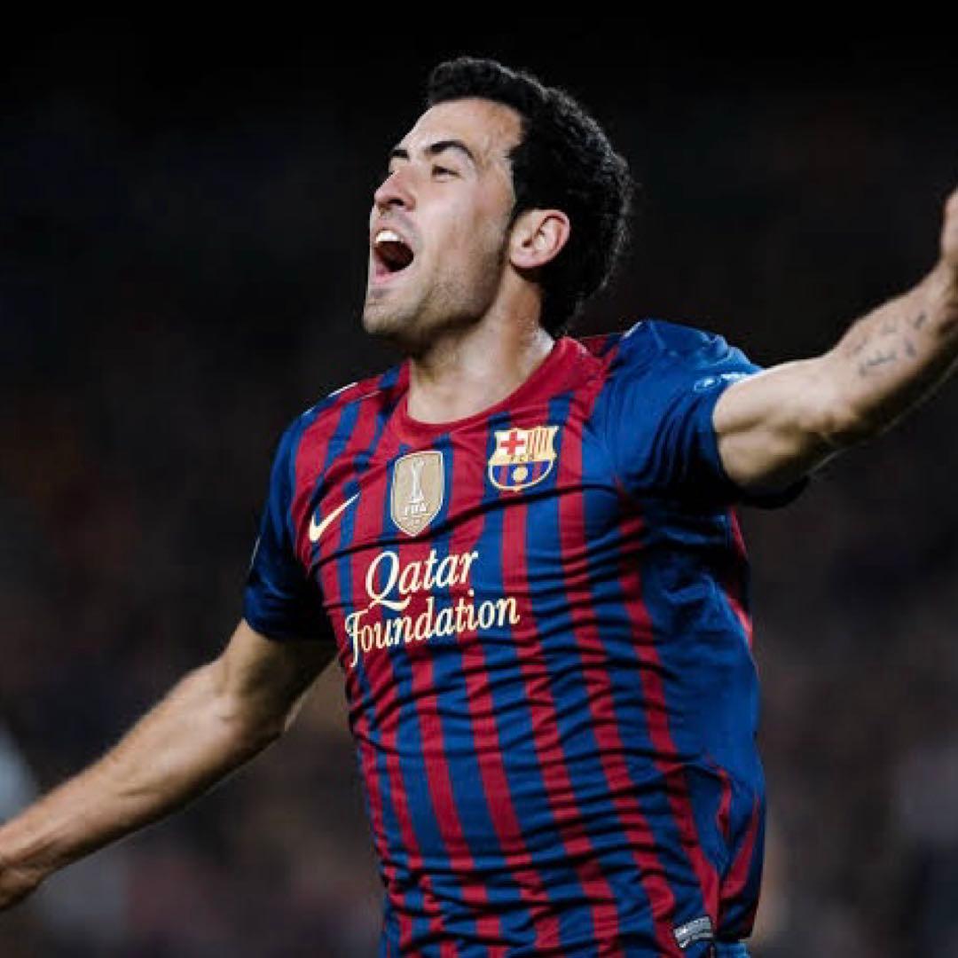 NIKE 11-12 バルセロナ 長袖 ユニフォーム #16 セルヒオ ブスケツ