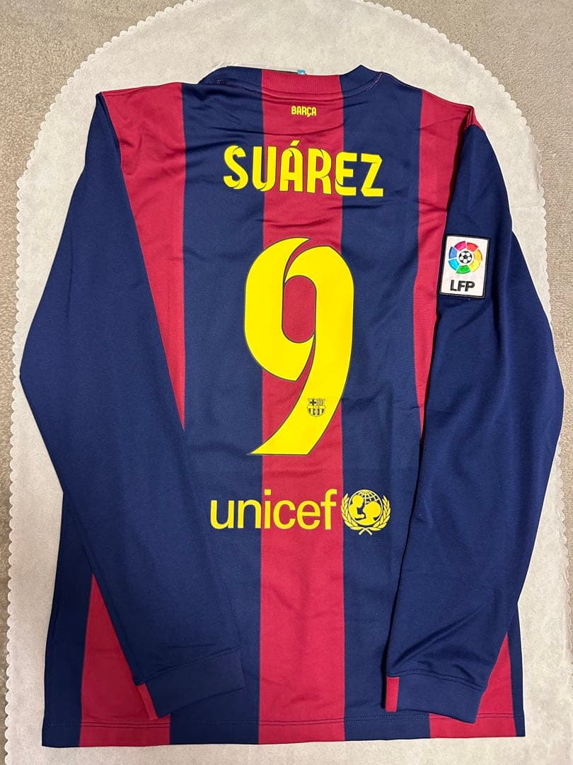 FCバルセロナ SUÁREZ 長袖　ユニフォーム　Barcelona kit