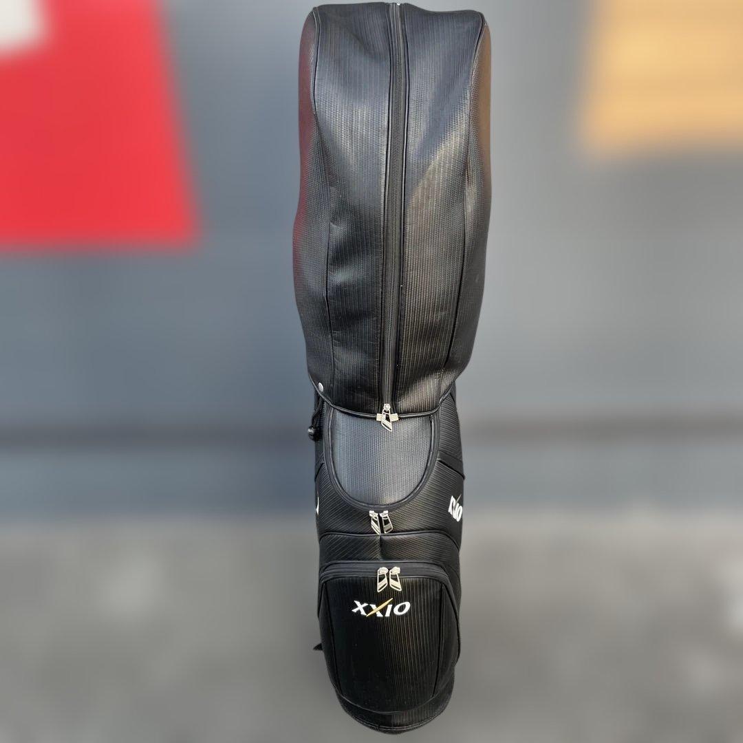 XXIO ゼクシオ ブラック カ−ボン調 キャディバッグ