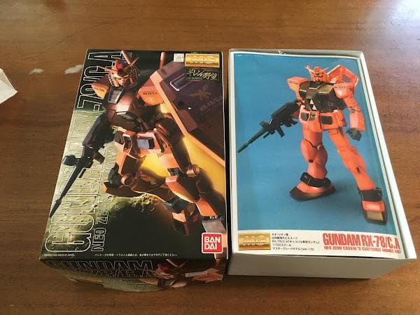 バンダイ　MG　1/100 RX-78/C.A キャスバル専用ガンダム