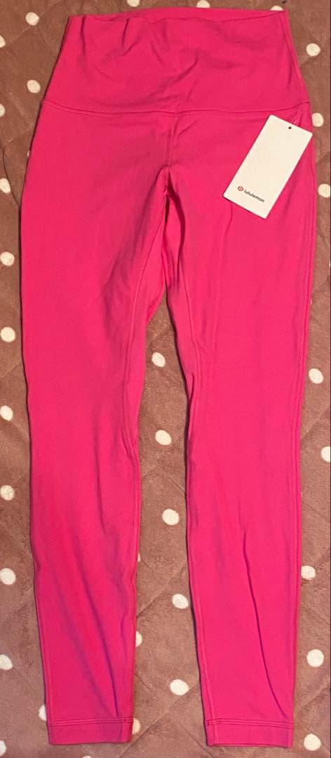 lululemon ルルレモン タイツ スパッツ サイズ8 ピンク