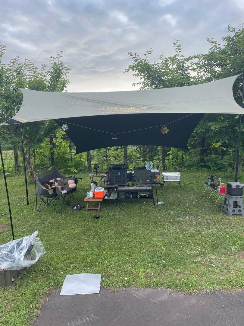 KZM OUTDOOR ワイルドフィールドヘキサタープ　カーキ