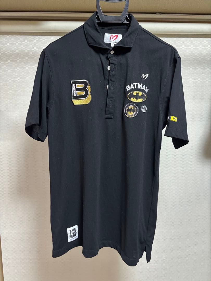 値下げ！美品マスターバニーエディション ×BATMAN 10周年モデル 半袖ポロ