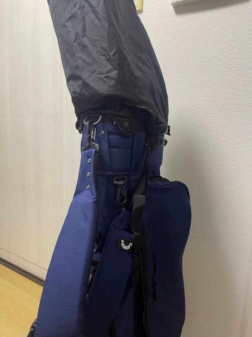 【最終価格】JONES ネイビー キャディバッグ カバー付き