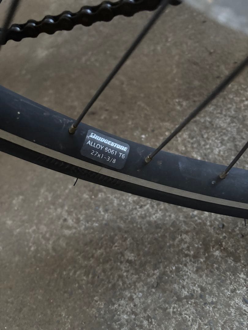 ブリヂストン クロスバイク ライムグリーン