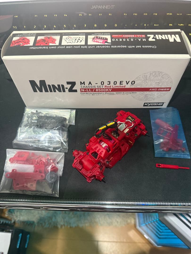 KYOSHO MINI-Z MA-030EVO AWD 限定レッド ジャイロ付き