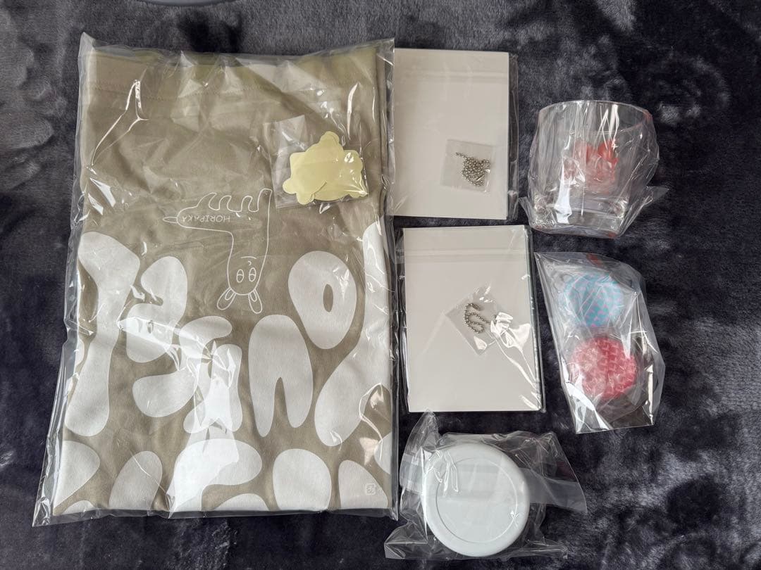 堀夏喜　ホリナツのカンムリ　ペール缶　Tシャツセット。