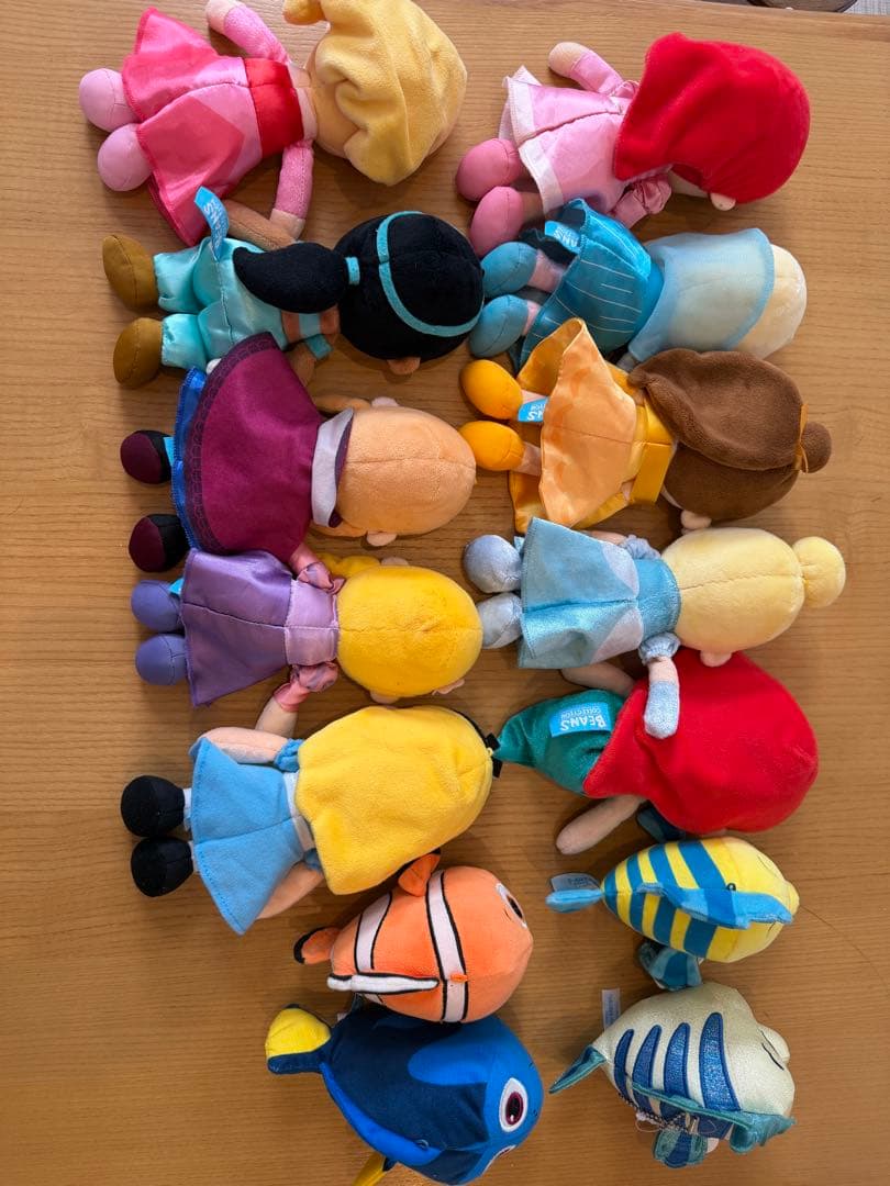 ディズニープリンセス ぬいぐるみ 15体セット